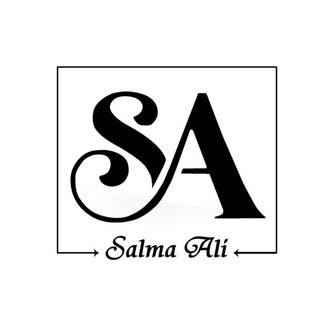 Logo of telegram channel salma_ali_designer — Salma Ali Designs