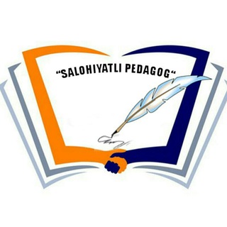 Telegram kanalining logotibi salohiyatli_pedagog — ‘‘SALOHIYATLI PEDAGOGʼʼ telegram kanali
