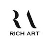 Логотип телеграм канала @salon_rich_art — RICH ART
