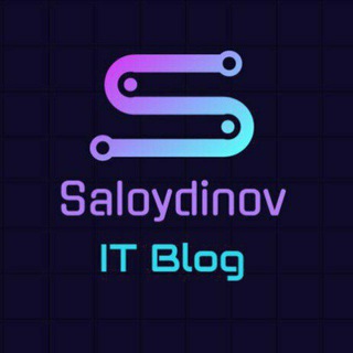 Telegram kanalining logotibi saloydinov_it_blog — Saloydinov | IT blog
