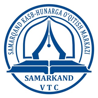 Telegram kanalining logotibi samarkandvtc — SAMARQAND KASB-HUNARGA O'QITISH MARKAZI