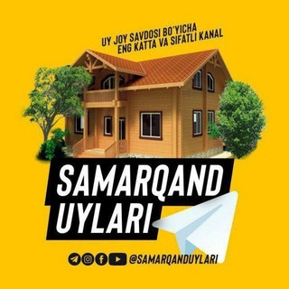 Telegram kanalining logotibi samarqanduylari_samarkanduyjoy — Samarqand Uylari | Samarkand