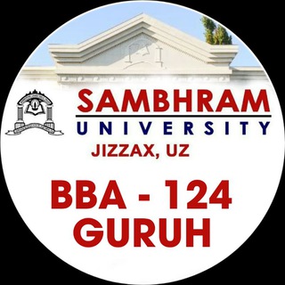Telegram kanalining logotibi sambhram_124 — Sambhram University 🏛 | 124