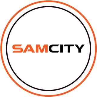 Логотип телеграм канала @samcity_uz_official — samcity.uz