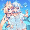 Логотип телеграм канала @sameko_saba — Sameko Saba/Gawr Gura pics. Chumbase