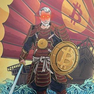 Логотип телеграм канала @samourai_satoshi — Самурай Сатоши. Новости крипторынка.