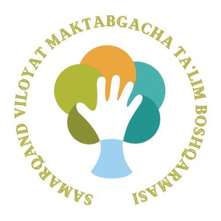 Telegram channel Samarqand viloyati Maktabgacha ta'lim tizimi yangiliklari logo