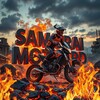 Логотип телеграм канала @samurai_motard — SAMURAI MOTARD EDIT / Эдиты мотоциклы