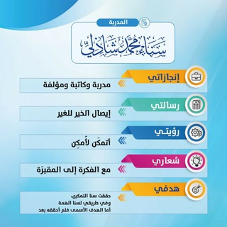 Logo saluran telegram sana_alshzly — سناء الشاذلي 💡
