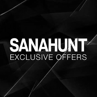 Логотип телеграм канала @sanahuntexclusive — SANAHUNT: exclusive offers