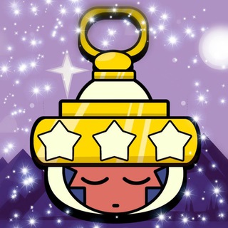 Логотип телеграм канала @sand_moonews — SANDMOONews•BrawlStars🌙✨