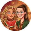 Логотип телеграм -каналу sandia_espanol — ІСПАНСЬКА МОВА "SANDÍA" 🇪🇸🍉