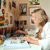 Логотип телеграм канала @sandradraws — Sandra's Pictures 🤍🌙