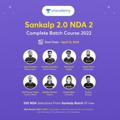 Logo saluran telegram sankalp2batch — Sankalp 2.0 For NDA 2 2022