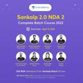 Telegram channel Sankalp 2.0 For NDA 2 2022 logo