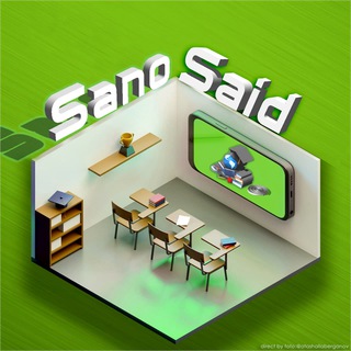 Telegram kanalining logotibi sanosaidmaktab — "SANO SAID" O'QUVCHI