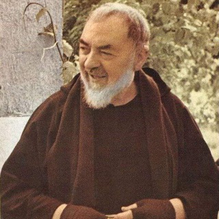 Telegram channel Padre Pio logo