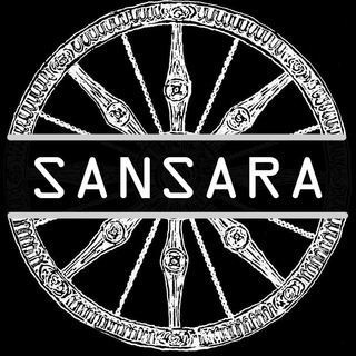 Логотип телеграм канала @sansara_channel — САНСАРА