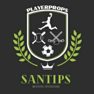Logotipo del canal de telegramas santipsfree - SanTips playerprops betting investors free