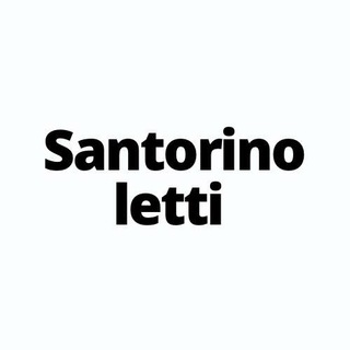 Логотип телеграм канала @santorinonalichie — SANTORINO.LETTI Наличие