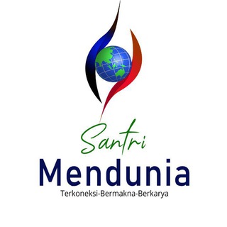 Logo saluran telegram santrimenduniaofficial — Santri Mendunia Official