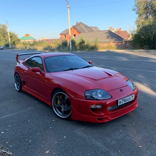 Логотип телеграм канала @sanya_supra — ТОП ТАЧКИ)🏎️💨