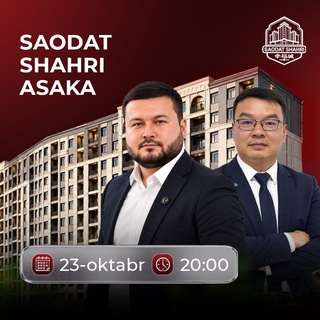 Telegram kanalining logotibi saodat_shahri_asaka — 23-Oktyabr | Saodat Shahri