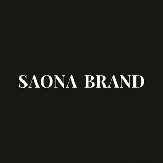 Логотип телеграм -каналу saona_brand — SAONA BRAND, синя 1496