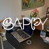 Логотип телеграм канала @sappycoffee — капучино на безработном
