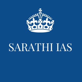 टेलीग्राम चैनल का लोगो sarathiias — Sarathi IAS