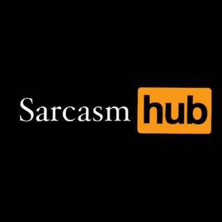 Logo of telegram channel sarcasm_hub — SarcasmHub
