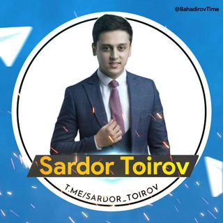 Telegram kanalining logotibi sardor_toirov — 🎵SΛRDOR TAIROV | Qo'shiqlari✅
