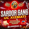 Logo saluran telegram sardorganguc — Sardor Gang UC hizmati