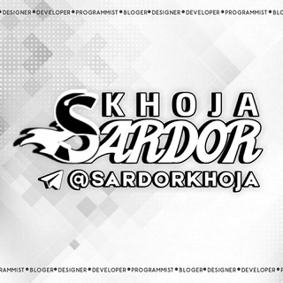 Telegram kanalining logotibi sardorkhoja — SardorKhoja