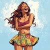 Логотип телеграм канала @sarkazmvubkee — Сарказм в юбке