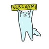Логотип телеграм канала @sarkotism — Саркотизм |юмор| сарказм и котики