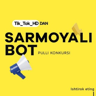 Telegram kanalining logotibi sarmoya_nak — SARMOYAli__BOT