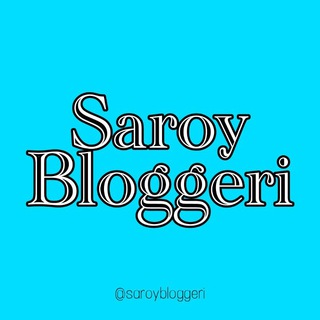 Telegram kanalining logotibi saroybloggeri — Saroy Bloggeri