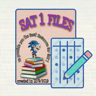 Logo of telegram channel sat_files — SAT Files 📚