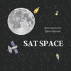 Telegram арнасының логотипі sat_space — SAT SPACE 🚀