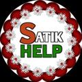 Logo saluran telegram satik_help — SATIK HELP