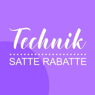 Logo des Telegrammkanals satterabatte_technik - SATTE RABATTE TECHNIK