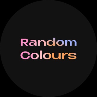 Logo of telegram channel savedcolour — Random colours