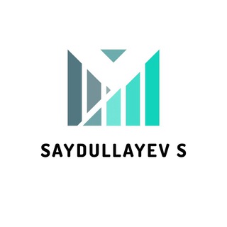 Telegram kanalining logotibi saydullayevs — SAYDULLAYEV S