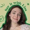 Лагатып тэлеграм-канала sayitwithlisa — Say it with Lisa