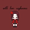 Logo of telegram channel saykoomas — with love saykooma👅
