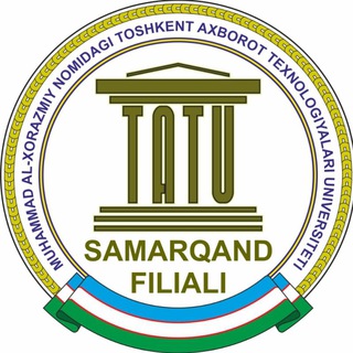 Telegram kanalining logotibi sbtuit2005 — TATU Samarqand filiali | RASMIY