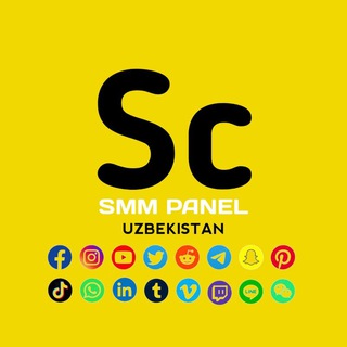 Telegram kanalining logotibi sc_smm — ScSMM Bot ( Амиров Бекжан ) Uzbekistan