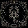 Логотип телеграм канала @sc0rpion_zodiac — Скорпион ♏️