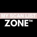 Logo de la chaîne télégraphique scanzoneliste - ༆ My Scan List Zone™ ༆